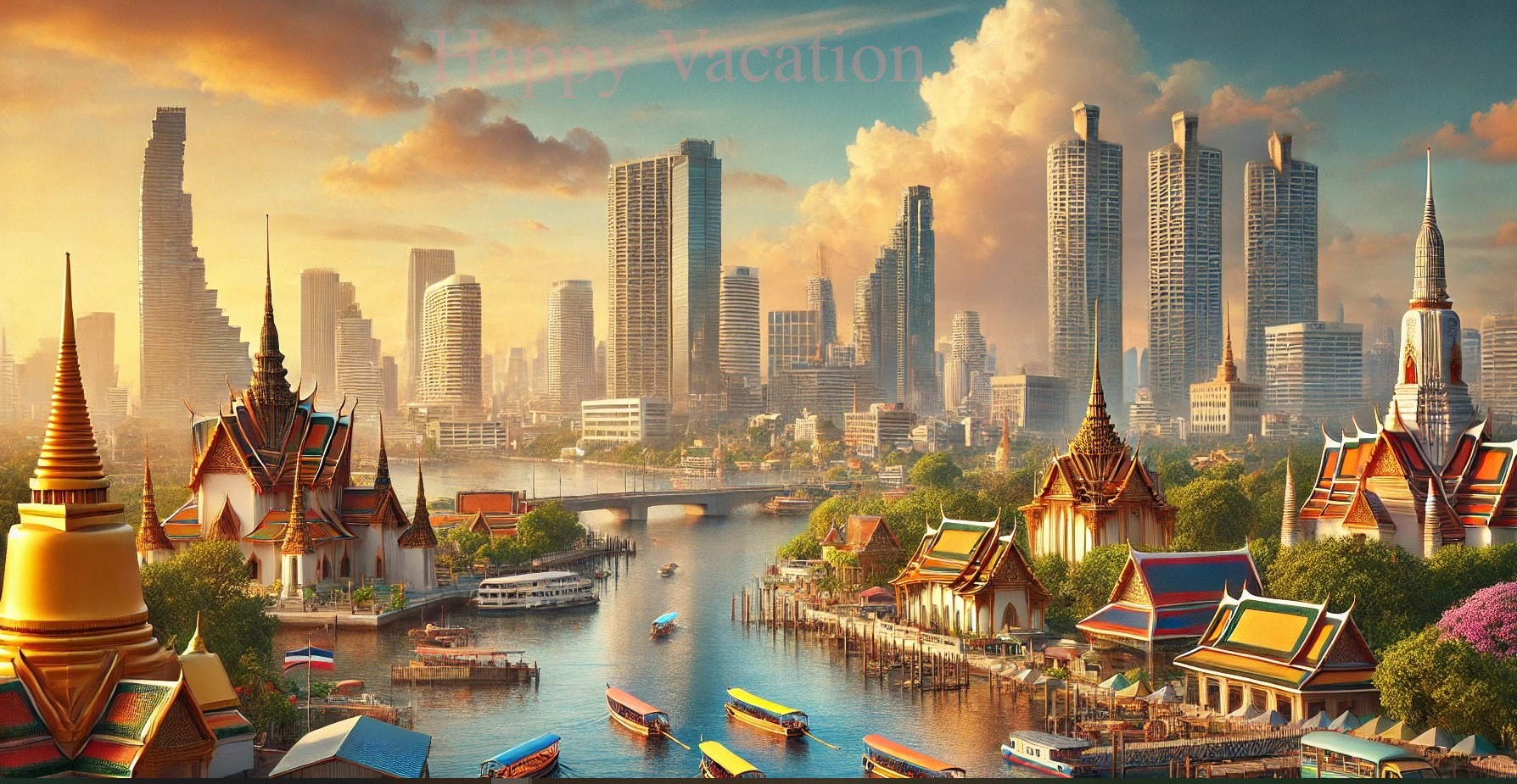 ব্যাঙ্কক ভ্রমণের সম্পূর্ণ গাইড: Happy Vacation-এর সাথে আপনার নির্ভরযোগ্য ট্রাভেল এজেন্ট