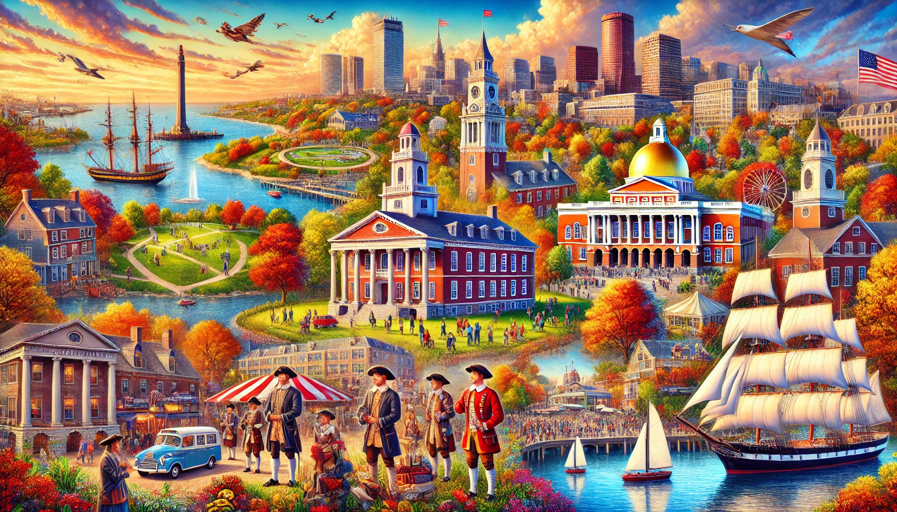 ম্যাসাচুসেটস: সাংস্কৃতিক ঐতিহ্য ও প্রাকৃতিক সম্পদের কেন্দ্র, ছুটির দিনগুলো উপভোগ করুন - Happy Vacation এর সাথে