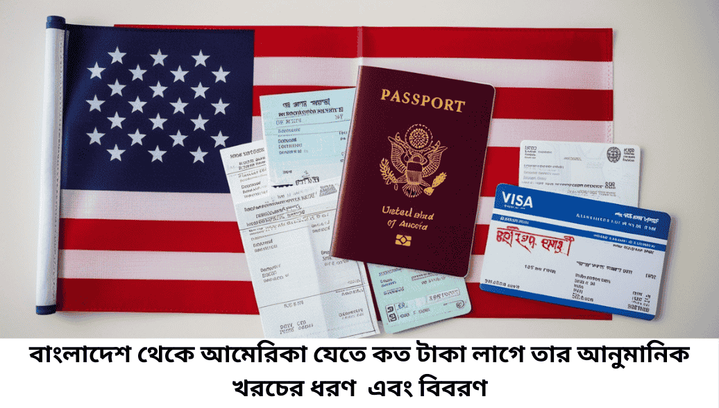 বাংলাদেশ থেকে আমেরিকা যেতে কত টাকা লাগে?